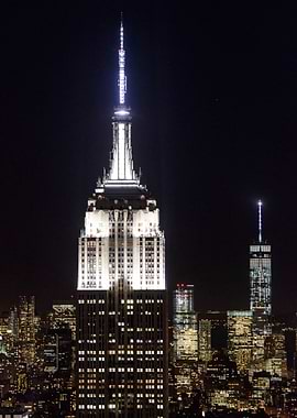 Gotham's giants, both the empire state building and the ...