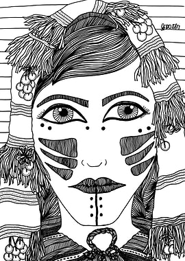 .berber moroccan bride. [brides of middle