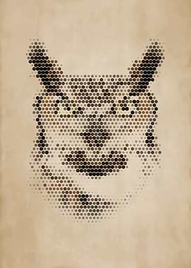 Geometric Owl Portrait