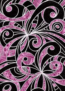 Drawing Floral Zentangle G204