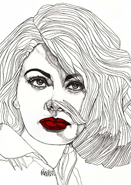 Sophia with Red Lips Part of my 'Red Lips' series. The ...