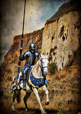 The Blue Knight Rides Forth