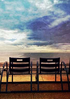 Looking at the sunset