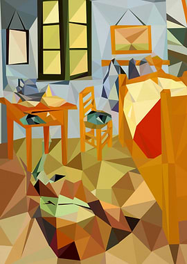 bedroom in Arles and Vincent Van Gogh