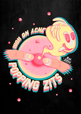 poppig zits