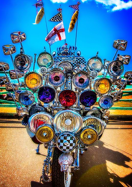 Brighton Mod Scooter