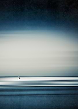 Abstract seascape with the