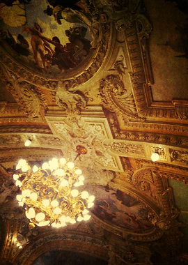 ceiling \'le train bleu\' paris 2