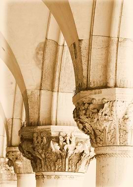 Basilica Venice Arch detail