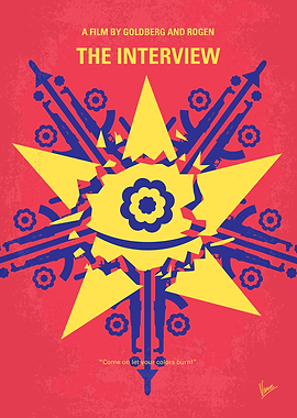 o400 My The Interview minimal movie poster Dave Skylar ...