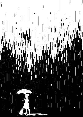 Pixel Rain