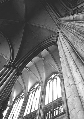 Koln cathedral ceiling, Germany