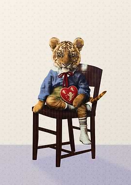Tiny Tiger Valentines Day