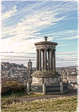 A View from Calton Hill Edinburgh
