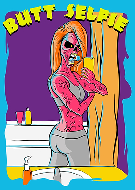 Butt Selfie Zombie