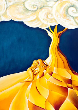 Treasure Island (oil on canvas)