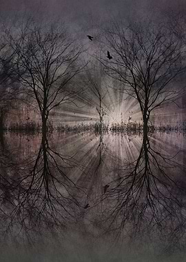 inner space - abstract landscape