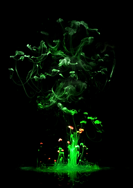Magic green tree