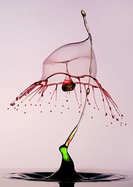 Collisions in red and green