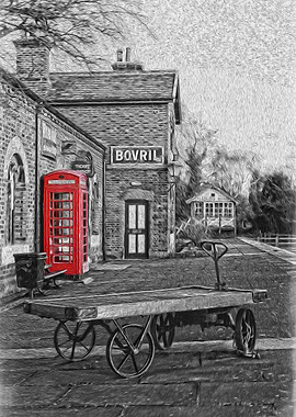The Telephone Box on Hadlow Road
