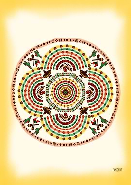 Travel Mexico Mandala