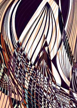 SWEEPING LINE PATTERN I-A. ©2015 by Pia Schneider | ate ...