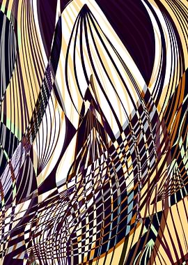 SWEEPING LINE PATTERN I-C ©2015 by Pia Schneider | atel ...