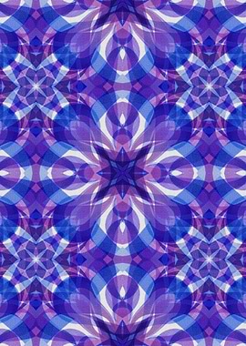 Floral Geometric Abstract G60