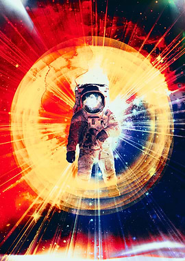 A retro digital compositio