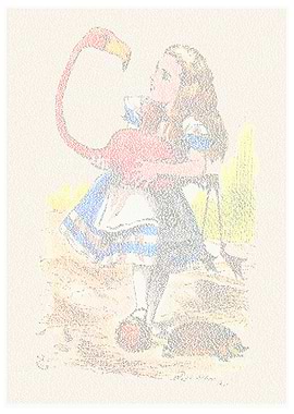 Alice's Adventure In Wonderland Typographic Print. Here ...