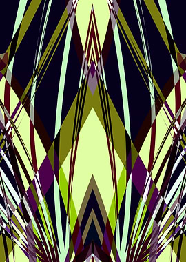 SWEEPING LINE PATTERN I-E4A3 || Vector Art. ©2015 by Pi ...