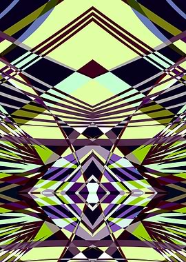 SWEEPING LINE PATTERN I-E4A5 || Vector Art. ©2015 by Pi ...