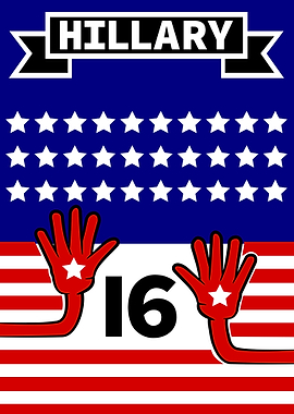 Hillary Clinton Supporters design. This design features ...