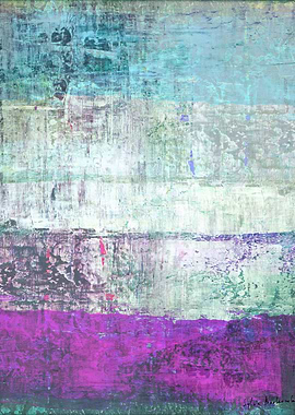 Abstract in blue and violet