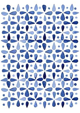 Imperfect Geometry Blue Pe