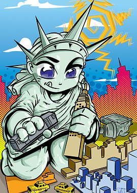 Little Liberty is my Characterized version of New York& ...