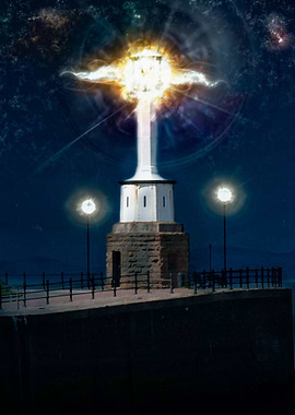 Magic Lighthouse by Marc Newton