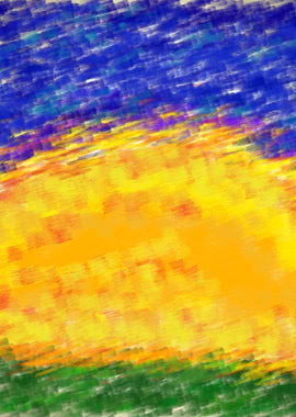 Sun Rise over the filed