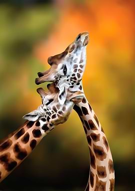 Giraffe vector illustartion