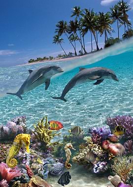 Sea World and Dolphins