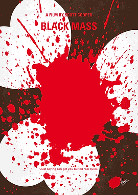 No471 My Black Mass minimal movie poster The true stor ...