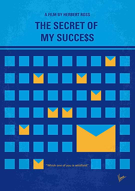 No464 My THE SECRET SUCCES minimal movie poster A tale ...