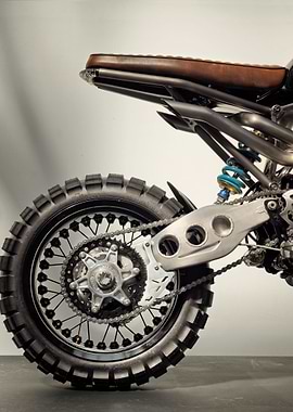 Triumph motorcycle rear tyre