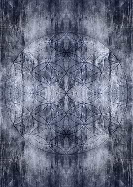 Flower of life / indigo