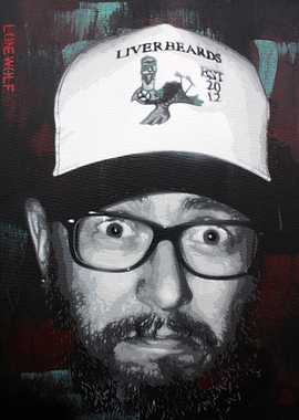 DAVIE 13 layer Stencil painting. All layers are hand cu ...