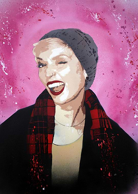 MAIRI 12 layer Stencil painting. All layers are hand cu ...