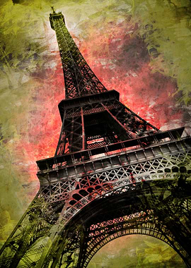 Modern PARIS Eiffel Tower