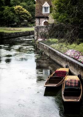 punting boats