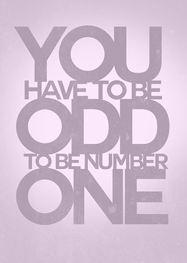 ODD ONE 01