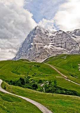 Up to the Eiger